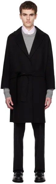 Черное пальто Arona Max Mara