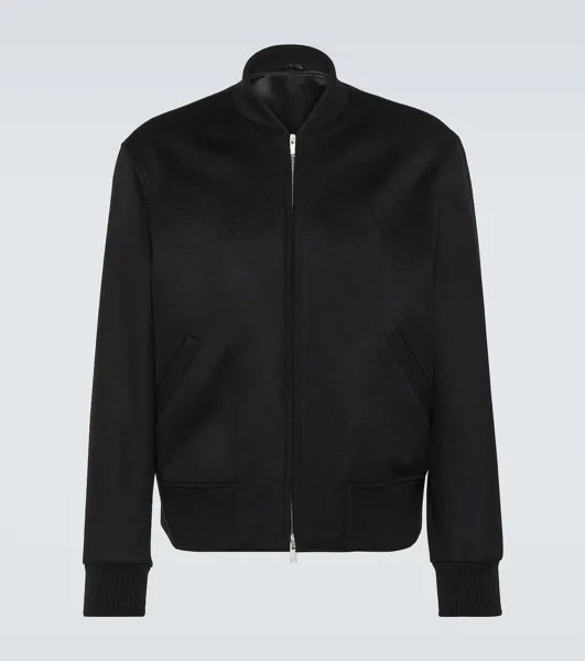 Кашемировый бомбер Lardini, черный