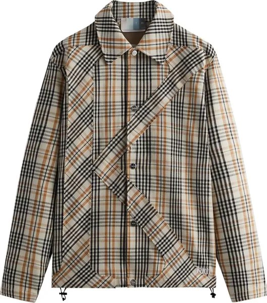 Куртка Kith Plaid Initial K Jacket 'Muslin', разноцветный