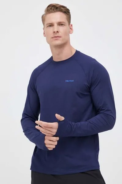 Спортивный лонгслив Windridge Marmot, темно-синий
