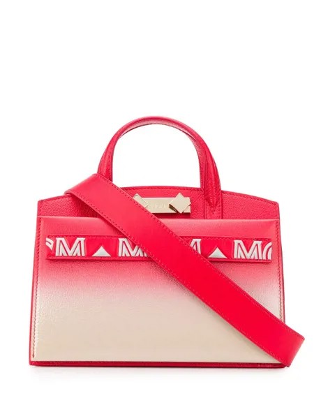 MCM сумка-тоут с эффектом градиента и логотипом