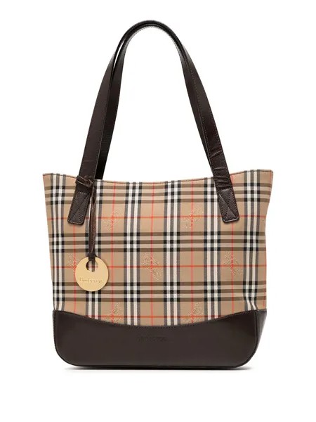 Burberry Pre-Owned сумка-тоут 1990-х годов в клетку House Check