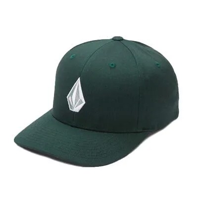 Volcom Full Stone FlexFit Hat (зеленый кедр) Классическая эластичная кепка