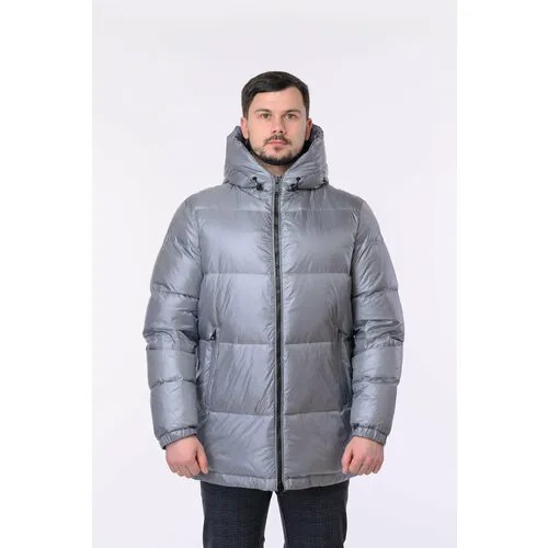 Куртка YIERMAN, размер 54, серый
