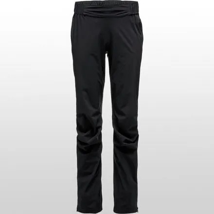 Брюки-дождевики Stormline Stretch - женские Black Diamond, черный