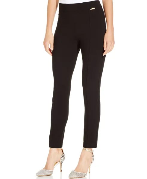 Узкие компрессионные штаны Anne Klein, черный