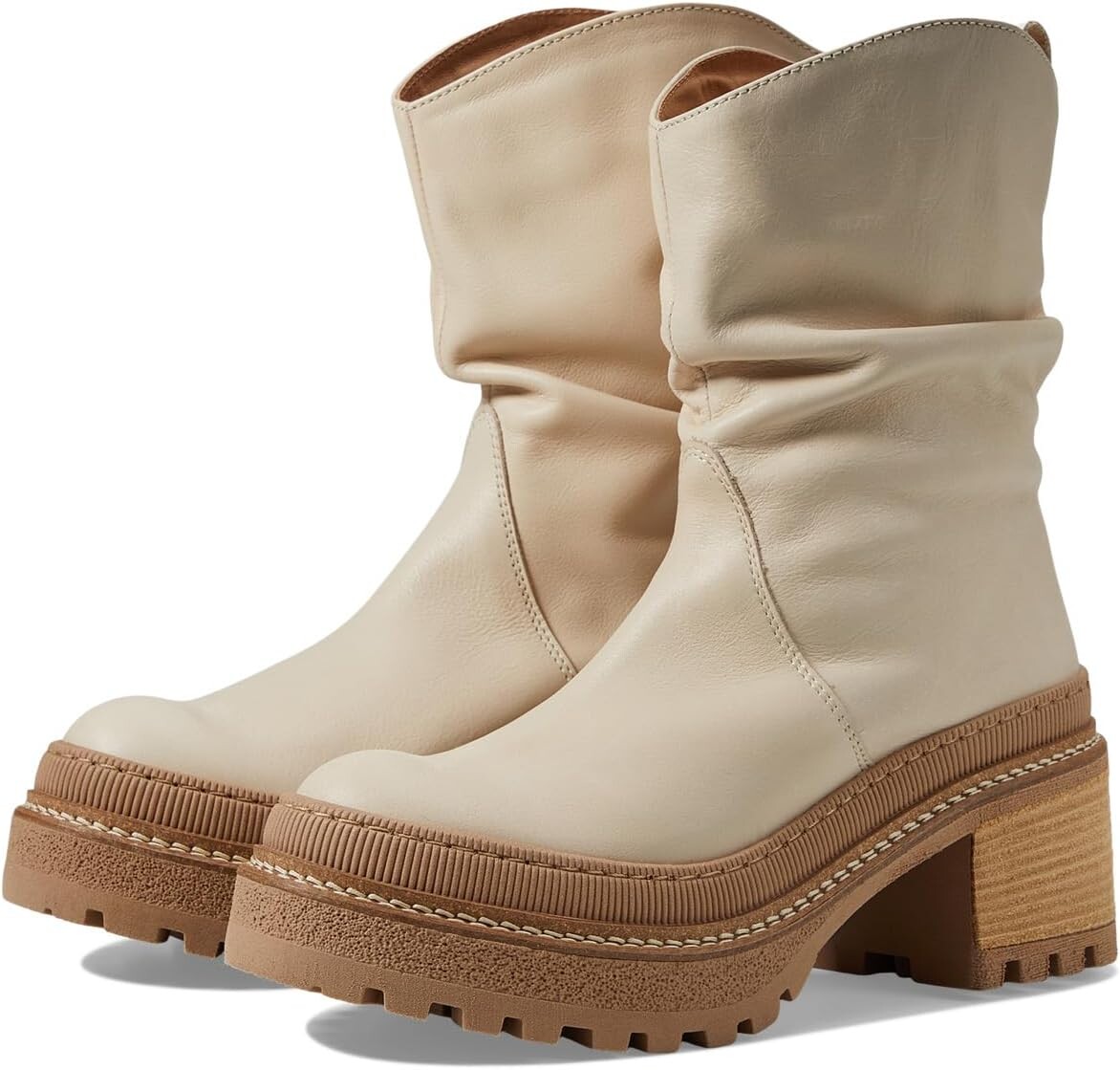 Ботинки Free People Mel Slouch Boot, цвет Bone Leather