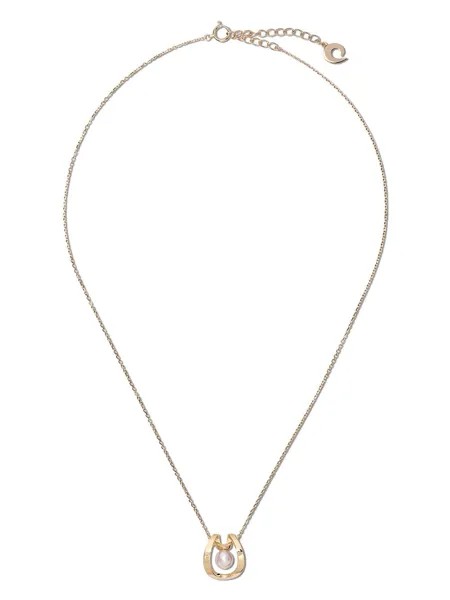 TASAKI колье Aurora из желтого золота с жемчугом Акойя