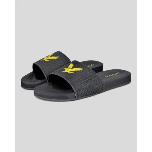 Шлепанцы Lyle & Scott Easy Slide, размер 41, серый