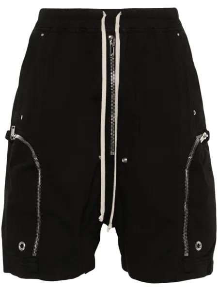 Rick Owens DRKSHDW шорты-бермуды Bauhaus, черный