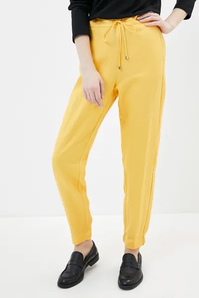 Спортивные брюки женские Baon B290048 желтые 2XL