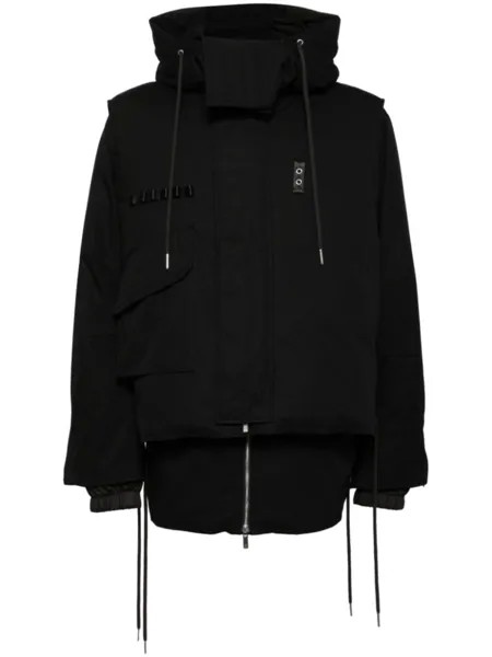 Helmut Lang пуховик Arctic, черный