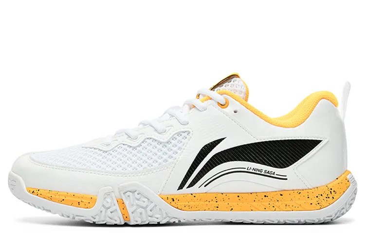 Кроссовки Li Ning Lining Flying Close To The Ground Unisex, белый/желтый/черный