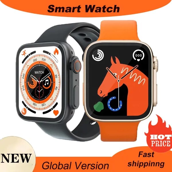 Смарт-часы KD99 для мужчин и женщин, спортивные наручные часы с функцией отслеживания сердечного ритма, с поддержкой Bluetooth, с 8 режимами работы на открытом воздухе, 2023