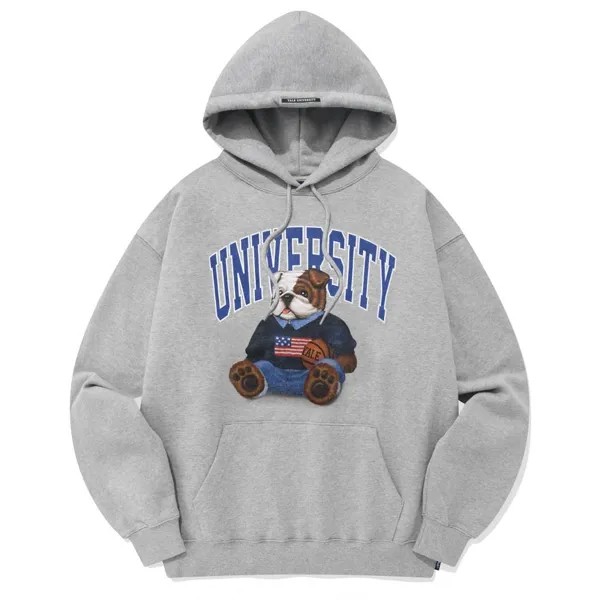 YALE BABY UNIVERSITY DAN HOODIE СЕРЫЙ