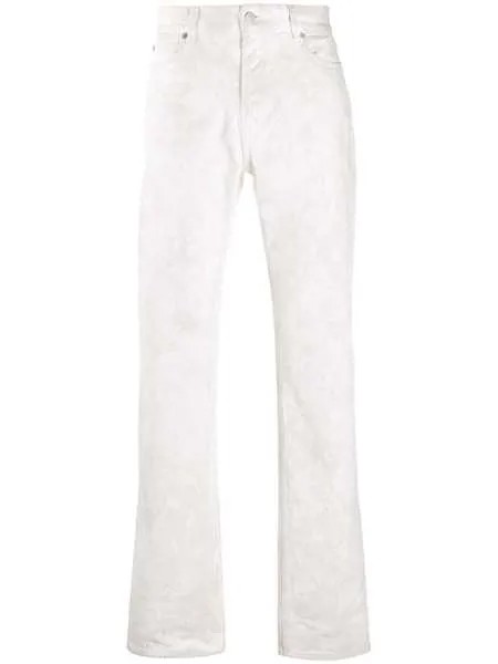 Maison Margiela джинсы с эффектом потертости