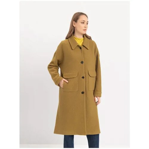 Пальто женское, Gerry Weber, 850009-31120-50928, коричневый, размер - 42