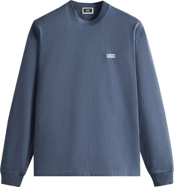 Лонгслив Kith Long-Sleeve Lax Tee 'Innate', синий