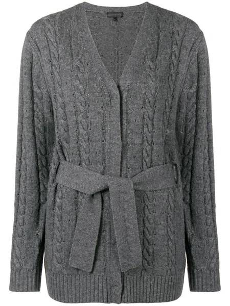 Cashmere In Love cashmere blend cable knit cardigan