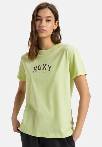 Футболка с принтом NOON OCEAN Roxy, зеленый