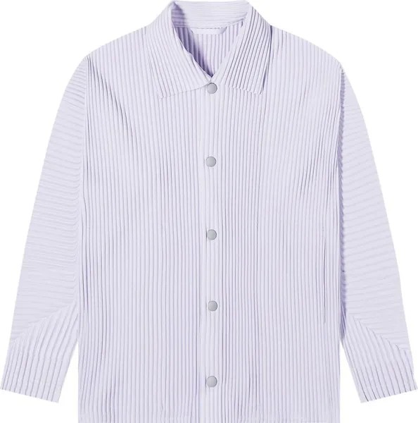 Рубашка Issey Miyake Long-Sleeve 'Soft Lavender', фиолетовый