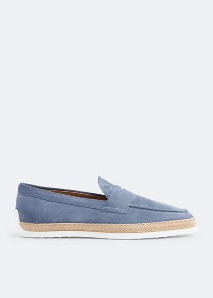 Лоферы Tod'S Suede Slip-On, синий