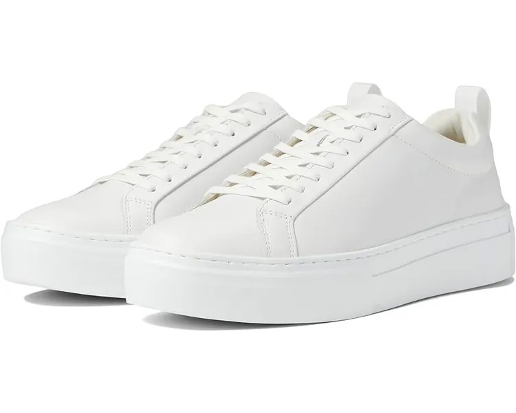 Кроссовки Vagabond Shoemakers Zoe Leather Platform Sneaker, белый
