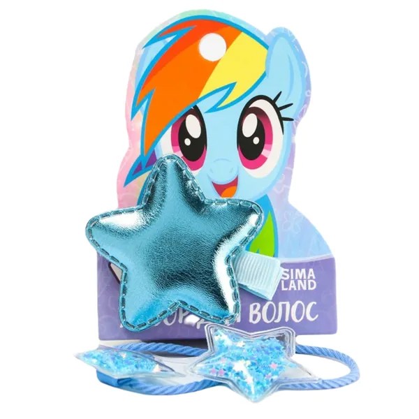 Заколка женская Hasbro My Little Pony, голубой