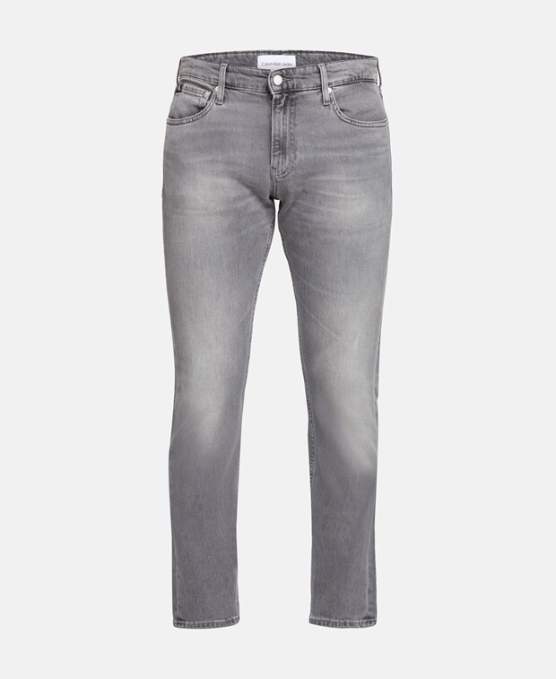 Джинсы узкого кроя Calvin Klein Jeans, серый