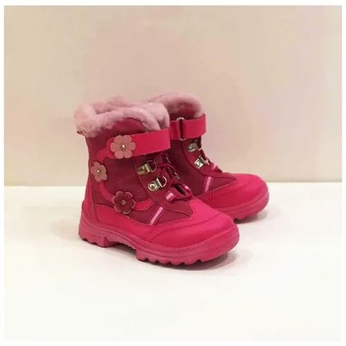Ботинки зимние для девочки (Размер: 22), арт. 85-96-J, цвет Розовый