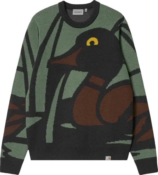 Свитер Carhartt WIP Pond Sweater 'Pond Jacquard', разноцветный