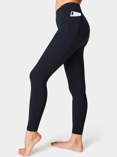 Супермягкие леггинсы для йоги Sweaty Betty, черные