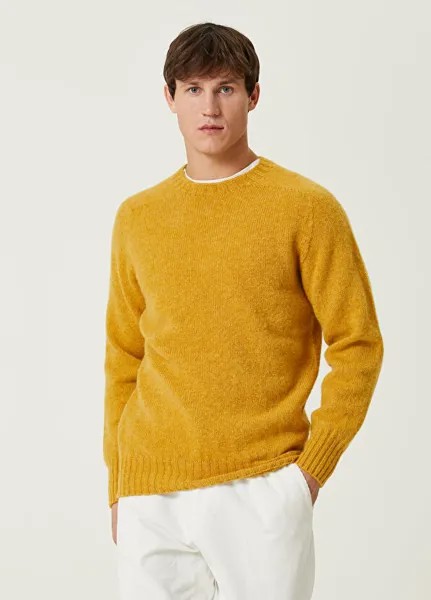 Желтый шерстяной свитер Howlin