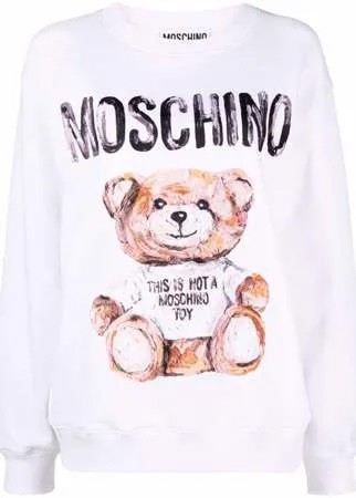 Moschino толстовка с принтом