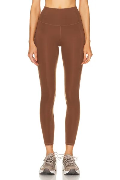 Леггинсы Varley Lets Move Pocket High 25 Legging, цвет Cocoa Brown