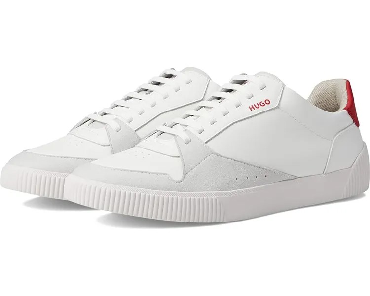 Кроссовки HUGO Zero Tennis Sneakers, цвет Open White