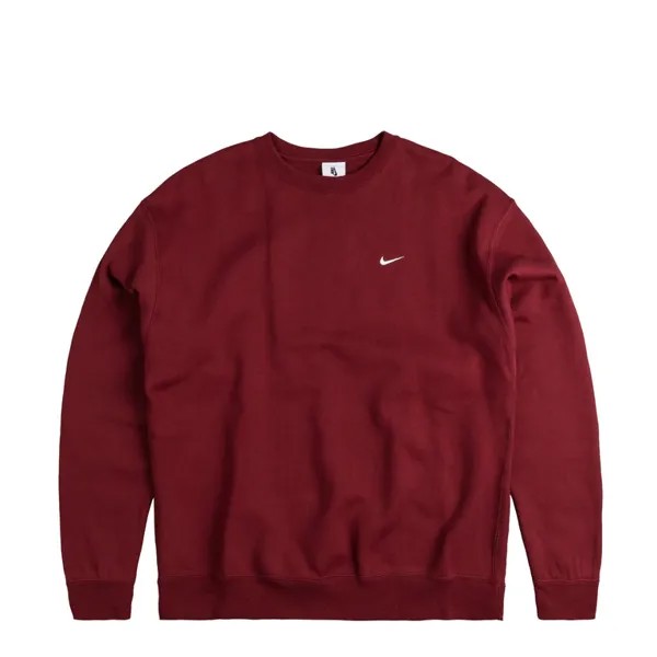 Брюки Solo Swoosh Fleece Crewneck Nike, красный