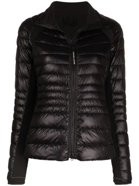Пуховик Hybridge на молнии Canada Goose, черный