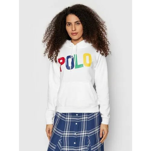 Худи Polo Ralph Lauren, размер XXS [INT], белый