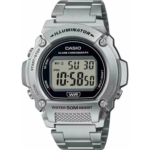 Наручные часы CASIO, серебристый
