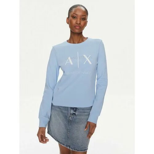 Лонгслив Armani Exchange, размер M [INT], голубой