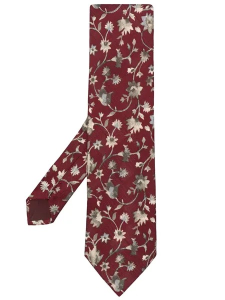 Kenzo Pre-Owned галстук с цветочным принтом