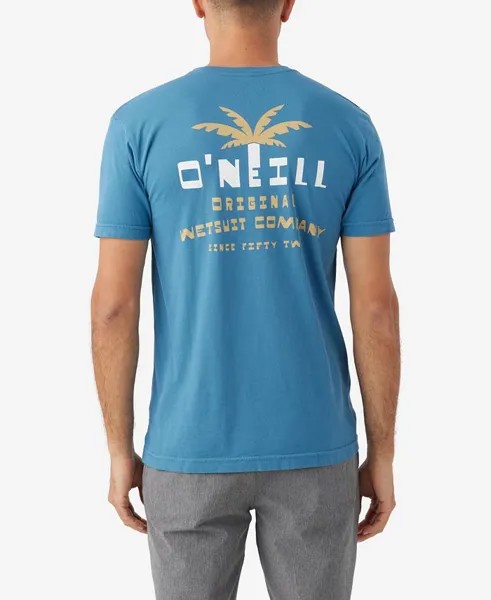 Мужская футболка Alliance с коротким рукавом O'Neill, синий