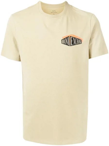 Armani Exchange logo crew-neck T-shirt
