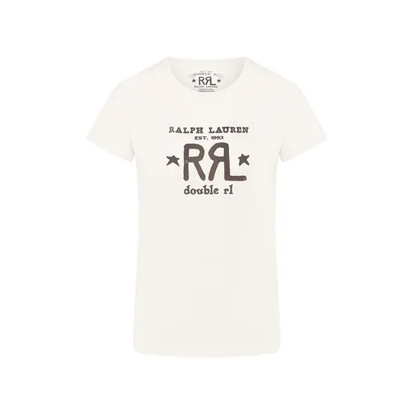 Хлопковая футболка RRL