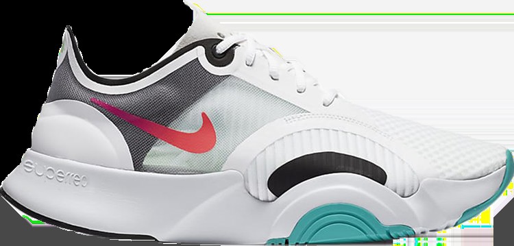 Кроссовки Nike SuperRep Go 'Football Grey Crimson', белый