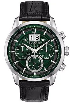 Японские наручные  мужские часы Bulova 96B310. Коллекция Sutton