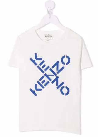 Kenzo Kids футболка с логотипом