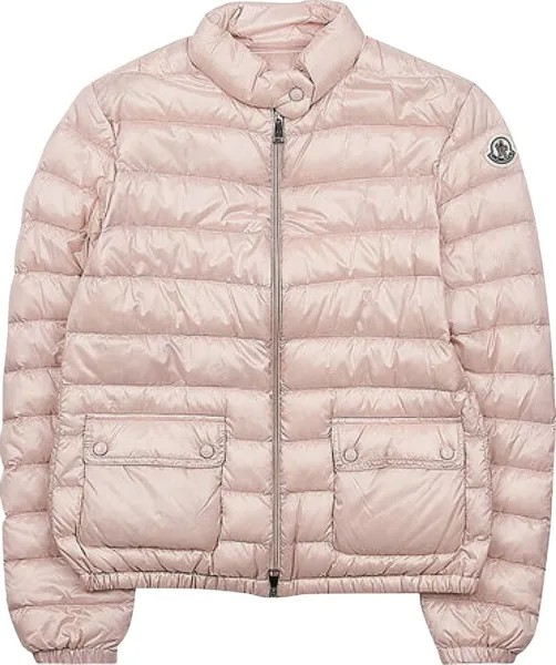 Куртка Moncler Lans Full Zip 'Light Pink', розовый