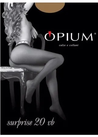 Колготки Opium Surprise, 20 den, размер 2, visone (коричневый)